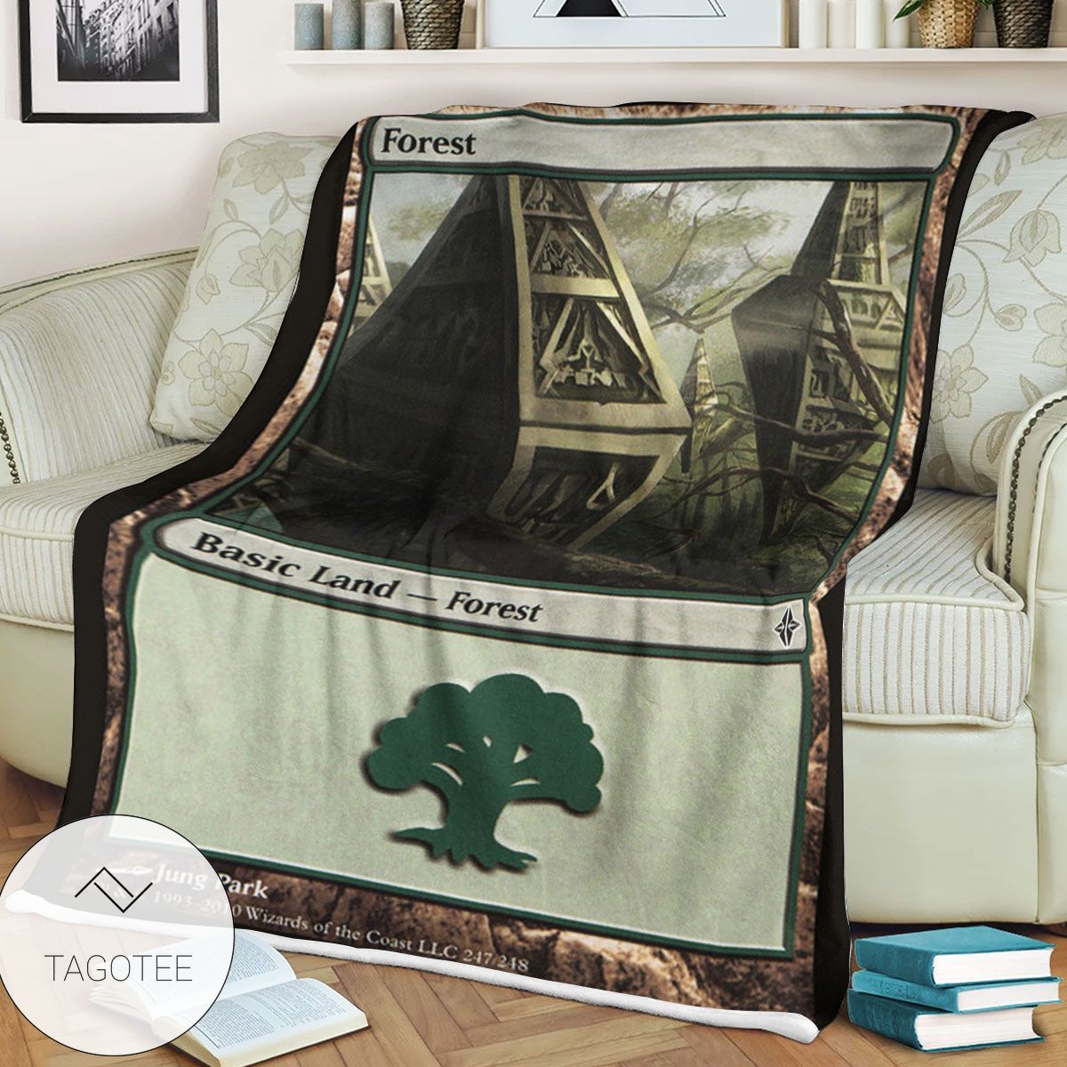 Roe 247 Forest Game Mtg Magic The Gathering Blanket Tagotee Roe 247 Forest Game Mtg Magic The Gathering Blanket Tagotee