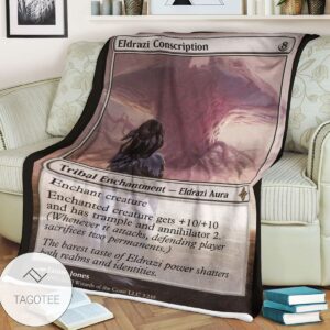 Roe 3 Eldrazi Conscription Game Mtg Magic The Gathering Blanket Tagotee