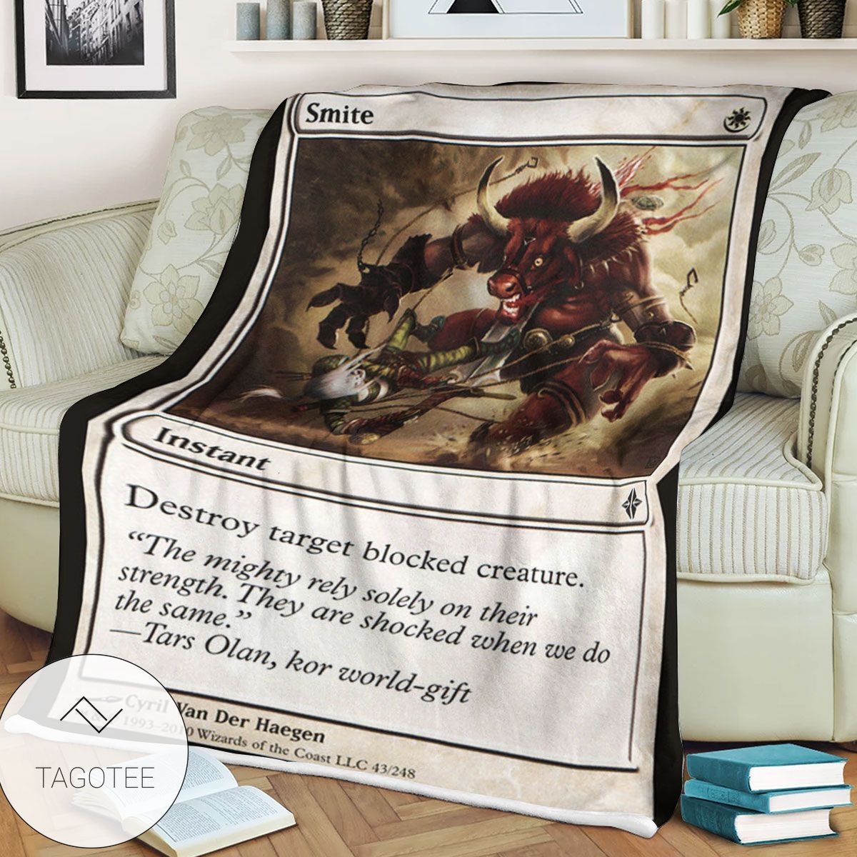 Roe 43 Smite Game Mtg Magic The Gathering Blanket Roe 43 Smite Game Mtg Magic The Gathering Blanket
