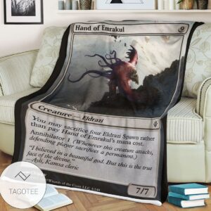 Roe 5 Hand Of Emrakul Game Mtg Magic The Gathering Blanket
