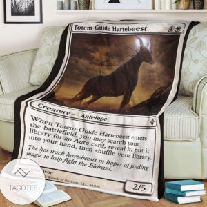 Roe 50 Totem Guide Hartebeest Game Mtg Magic The Gathering Blanket Tagotee