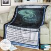 Roe 65 Eel Umbra Game Mtg Magic The Gathering Blanket