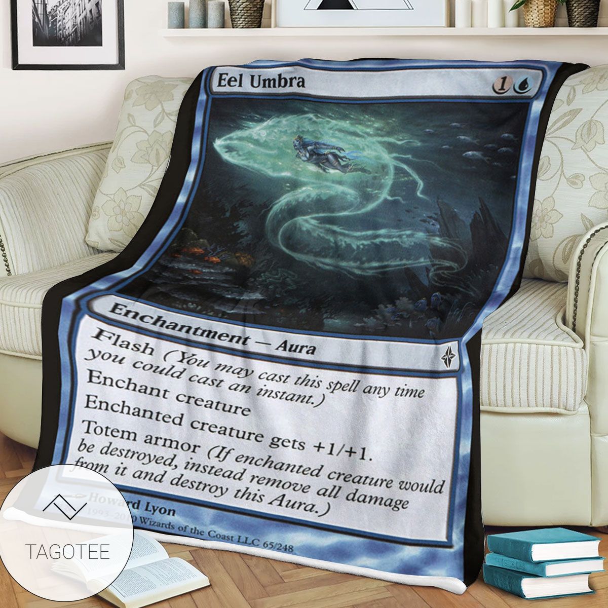 Roe 65 Eel Umbra Game Mtg Magic The Gathering Blanket Roe 65 Eel Umbra Game Mtg Magic The Gathering Blanket