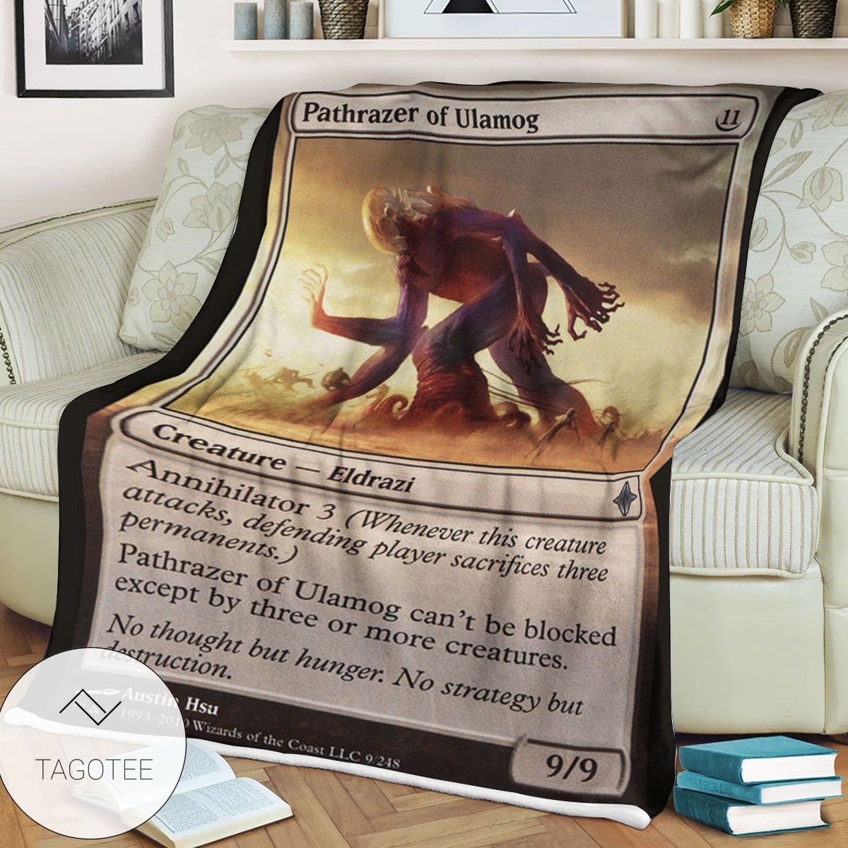 Roe 9 Pathrazer Of Ulamog Game Mtg Magic The Gathering Blanket Roe 9 Pathrazer Of Ulamog Game Mtg Magic The Gathering Blanket