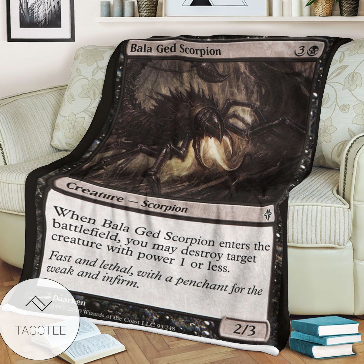 Roe 95 Bala Ged Scorpion Game Mtg Magic The Gathering Blanket Roe 95 Bala Ged Scorpion Game Mtg Magic The Gathering Blanket