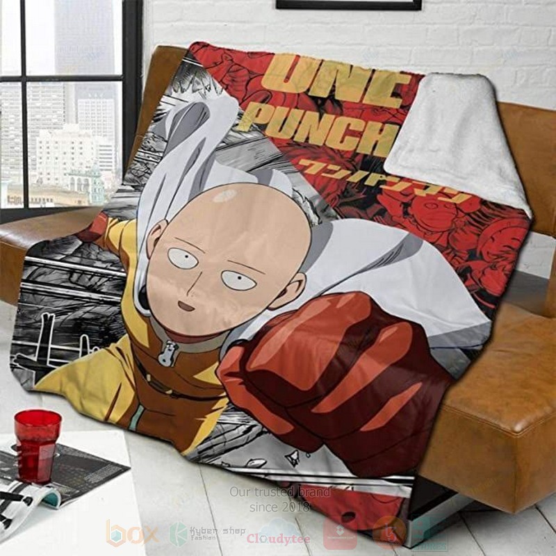 Saitama One Punch Man Blanket Saitama One Punch Man Blanket