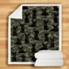 Skye Terrier Camo Blanket