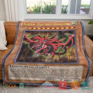 Slifer The Sky Dragon Soft Blanket