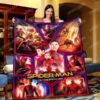 Spider Man Movie Peter Parker Fleece Blanket