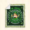 St Patricks Day Ireland Was Born In Me All Over Printed Blanket