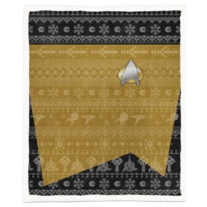 Star Trek The Next Generation 1987 Yellow Blanket Limited Edition