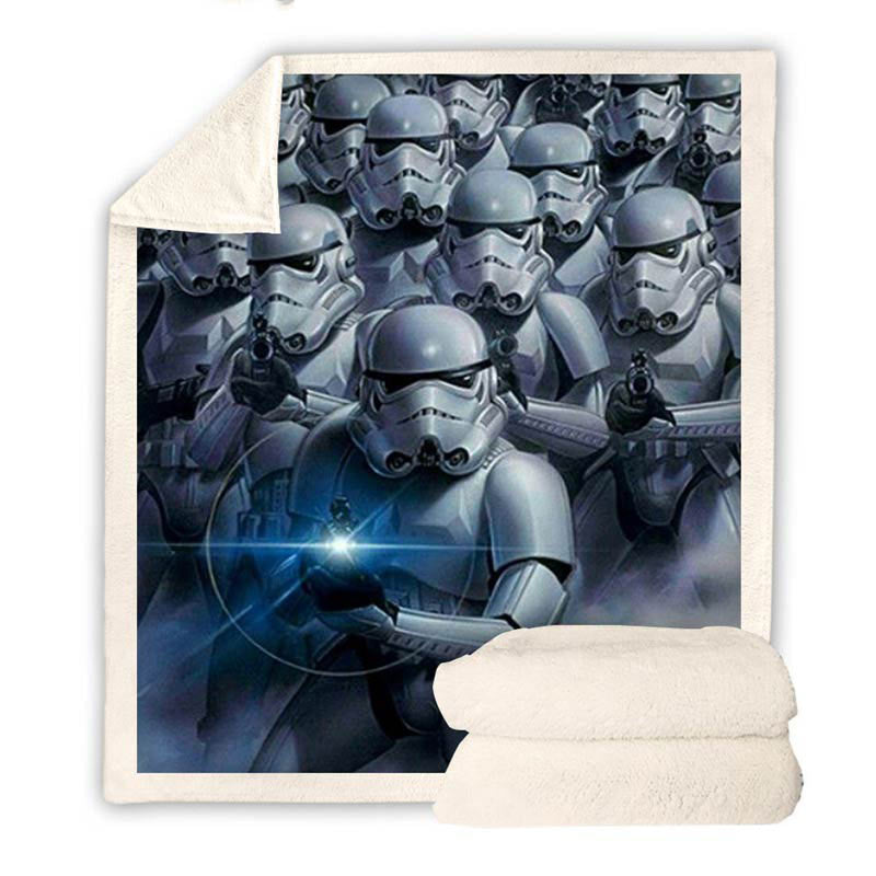 Star Wars 3d Throw Blanke Star Wars 3d Throw Blanke