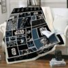 Star Wars Characters Custom Throw Blanket