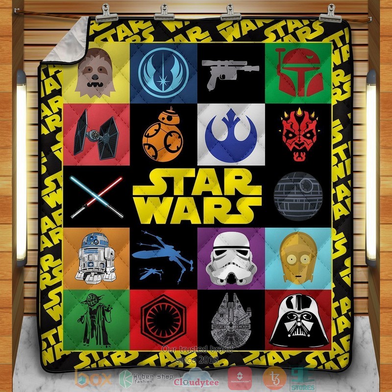 Star Wars Classic Quilt Blanket Star Wars Classic Quilt Blanket