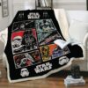 Star Wars Vintage Custom Throw Blanket