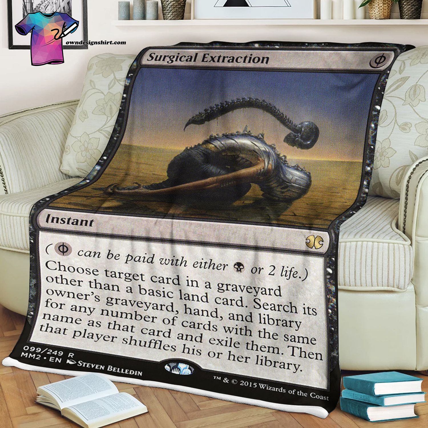 Surgical Extraction Game Magic The Gathering Blanket Surgical Extraction Game Magic The Gathering Blanket