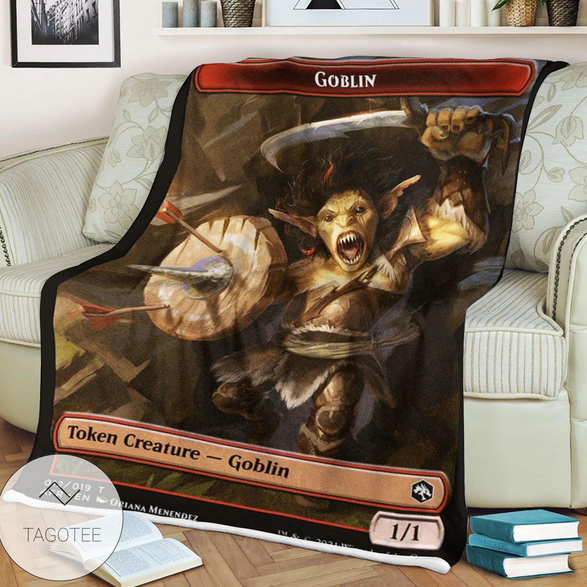 Tafr 12 Goblin Magic The Gathering Mtg Blanket Tafr 12 Goblin Magic The Gathering Mtg Blanket