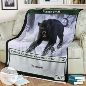 Tafr 13 Guenhwyvar Magic The Gathering Mtg Blanket
