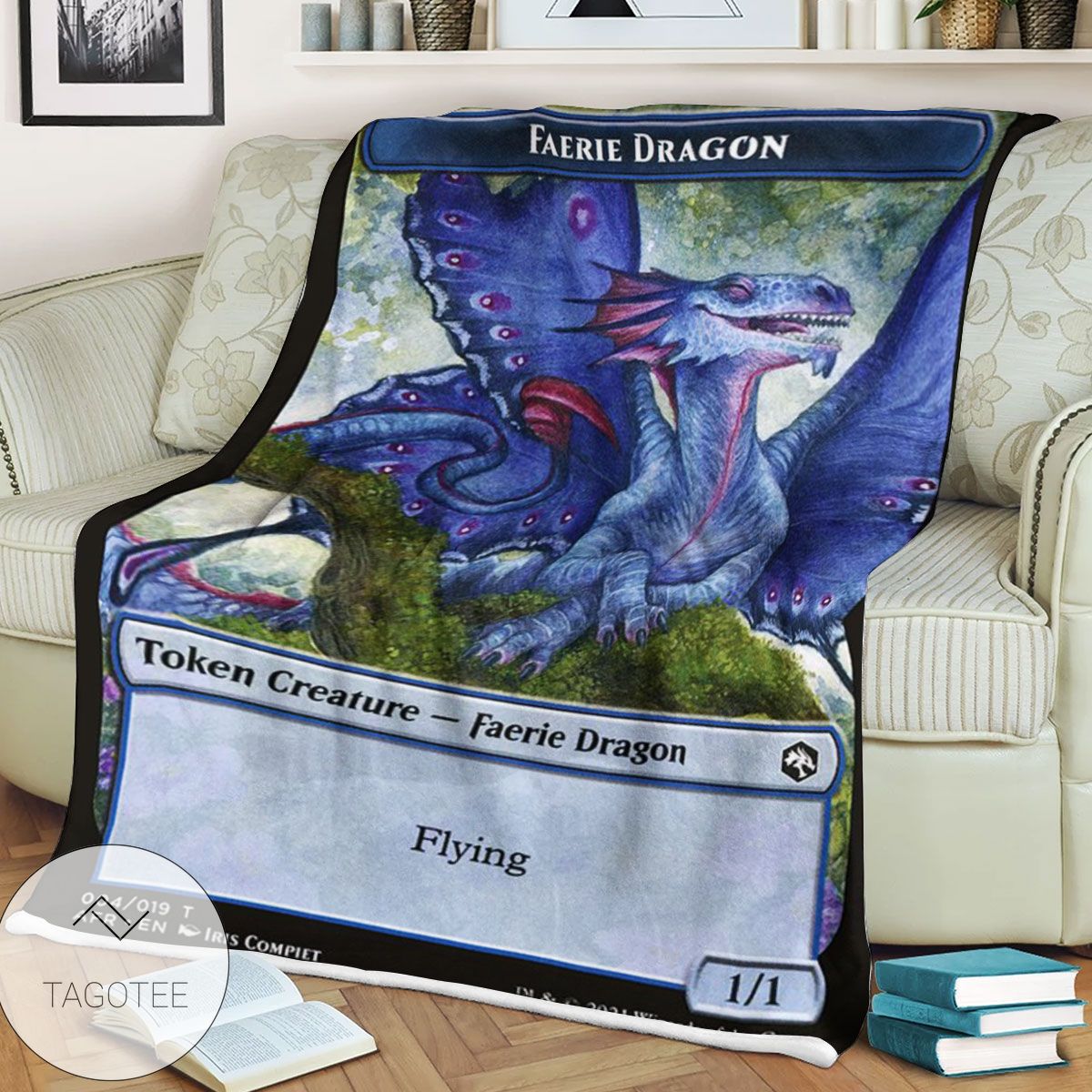 Tafr 4 Faerie Dragon Magic The Gathering Mtg Blanket Tafr 4 Faerie Dragon Magic The Gathering Mtg Blanket