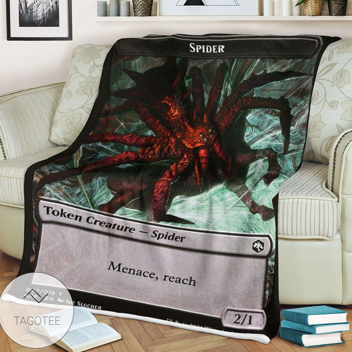 Tafr 7 Spider Magic The Gathering Mtg Blanket Tafr 7 Spider Magic The Gathering Mtg Blanket
