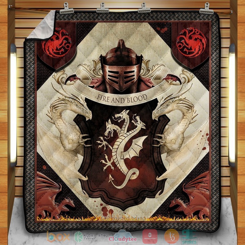 Targaryen Blood Quilt Blanket Targaryen Blood Quilt Blanket