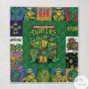 Teenage Mutant Ninja Turtles All Over Printed Quilt Blanket