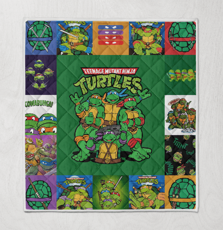 Teenage Mutant Ninja Turtles Quilt Blanket Teenage Mutant Ninja Turtles Quilt Blanket