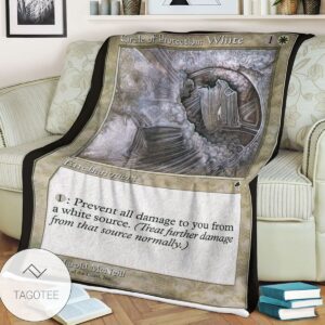 Tempest Tmp 13 Circle Of Protection White Mtg Blanket
