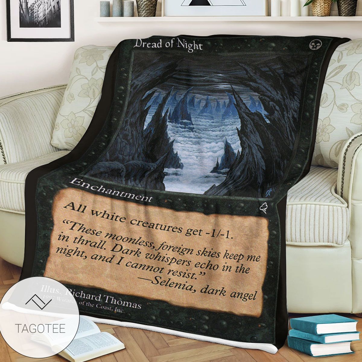 Tempest Tmp 130 Dread Of Night Mtg Blanket Tempest Tmp 130 Dread Of Night Mtg Blanket