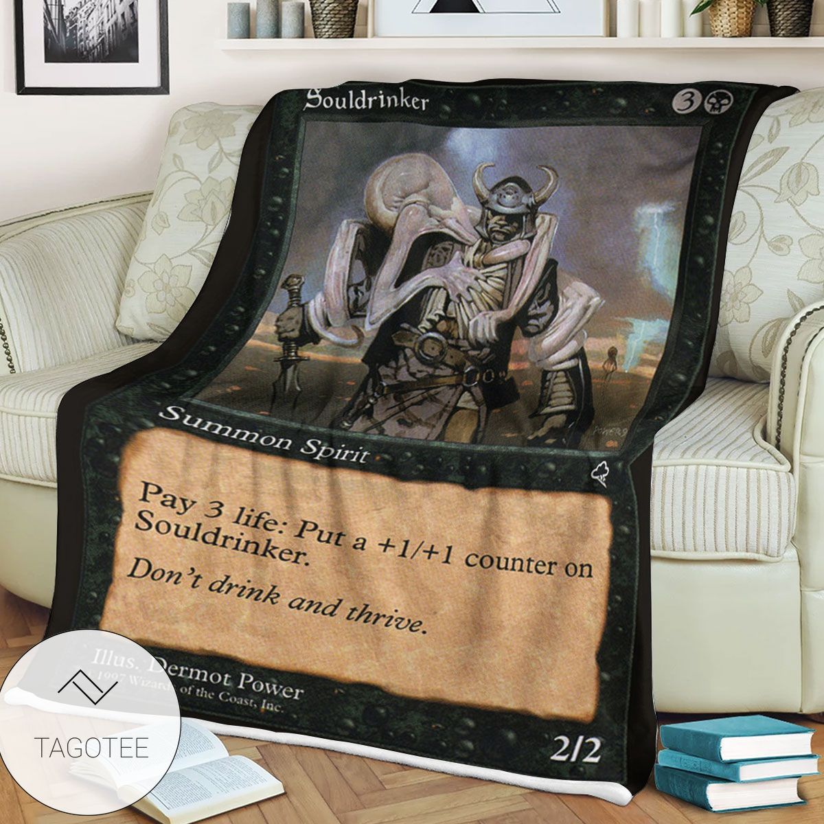 Tempest Tmp 158 Souldrinker Mtg Blanket Tagotee Tempest Tmp 158 Souldrinker Mtg Blanket Tagotee