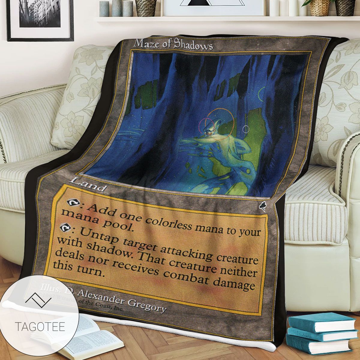 Tempest Tmp 319 Maze Of Shadows Mtg Blanket Tagotee Tempest Tmp 319 Maze Of Shadows Mtg Blanket Tagotee