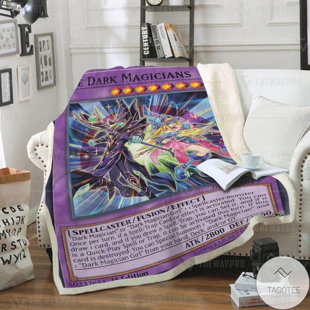 The Dark Magicians Custom Blanket The Dark Magicians Custom Blanket