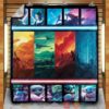 The Force Awakens Quilt Blanket