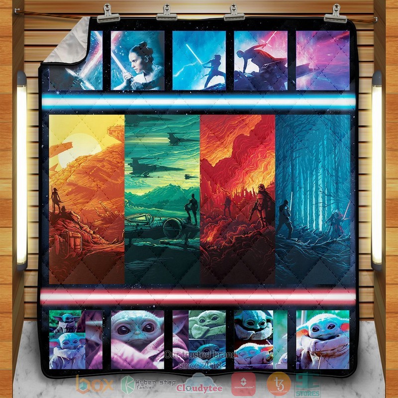 The Force Awakens Quilt Blanket The Force Awakens Quilt Blanket