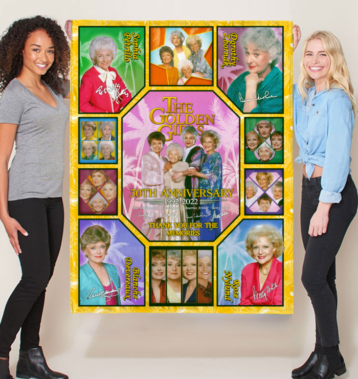 The Golden Girl 30Th Anniversary Blanket The Golden Girl 30Th Anniversary Blanket