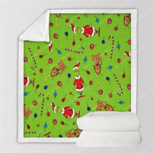 The Grinch And Christmas Vacation Blanket