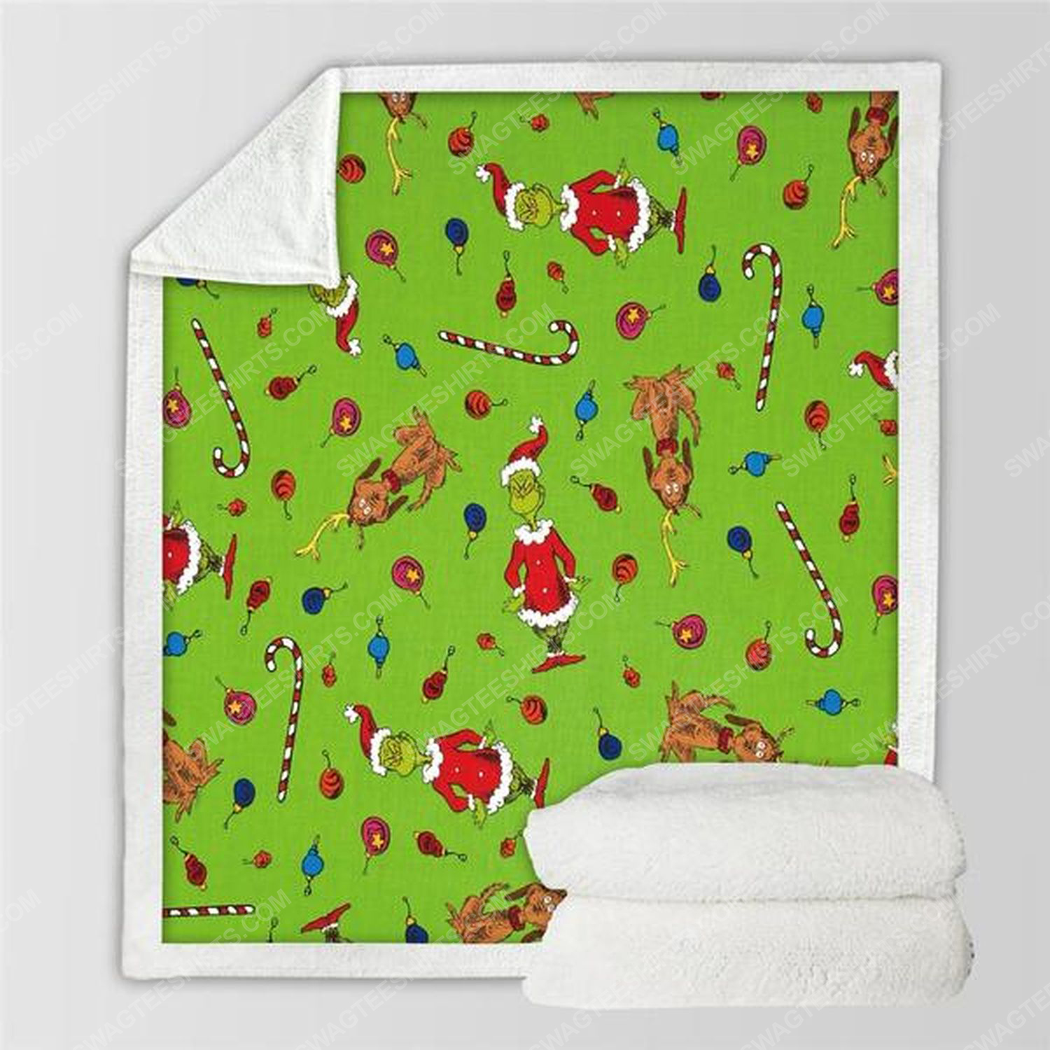 The Grinch And Christmas Vacation Blanket The Grinch And Christmas Vacation Blanket