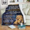 The Lion To My Daughter I Am Proud Of You And Love You Full Printing Blanket