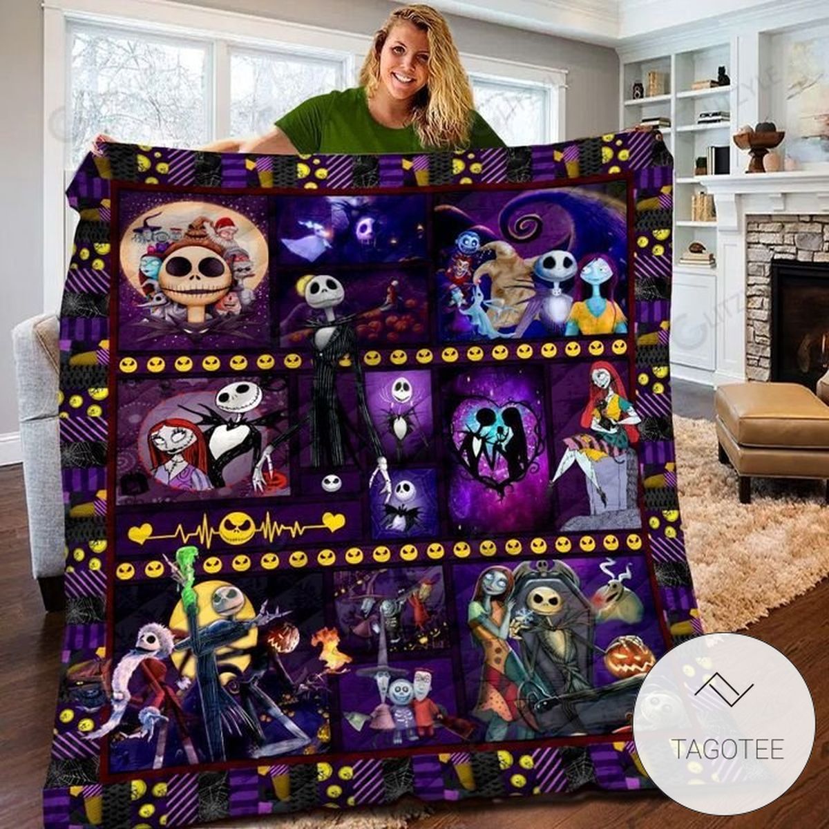 The Nightmare Before Christmas Blanket The Nightmare Before Christmas Blanket