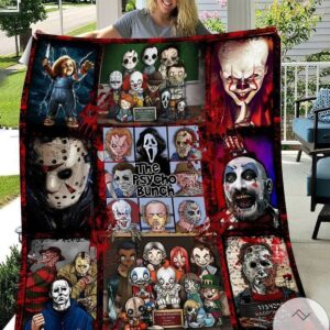 The Psycho Punch Halloween Blanket