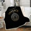 The Very Best Of Versace Black Blanket