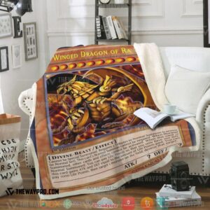 The Winged Dragon Of Ra Soft Blanket 2