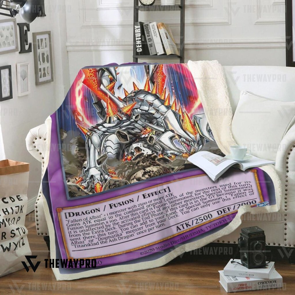 Titaniklad The Ash Dragon Blanket Titaniklad The Ash Dragon Blanket
