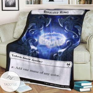 Tkhm 18 Replicated Ring Mtg Game Magic The Gathering Blanket