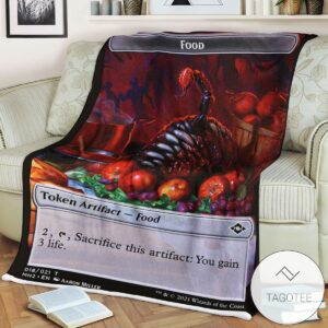 Tmh2 18 Food Mtg Game Magic The Gathering Blanket