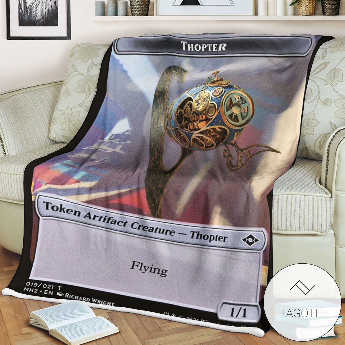 Tmh2 19 Thopter Mtg Game Magic The Gathering Blanket Tmh2 19 Thopter Mtg Game Magic The Gathering Blanket