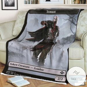 Tmh2 6 Zombie Mtg Game Magic The Gathering Blanket