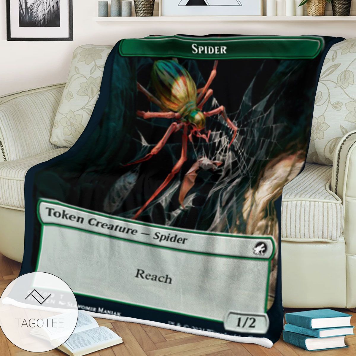 Tmid 11 Spider Mtg Game Magic The Gathering Blanket Tmid 11 Spider Mtg Game Magic The Gathering Blanket