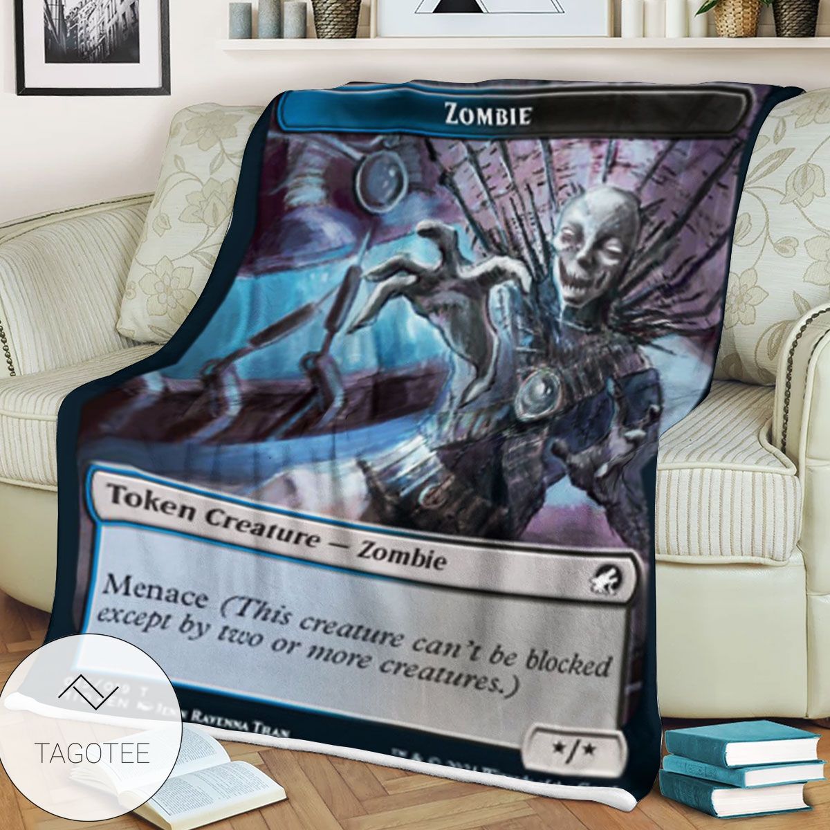 Tmid 15 Zombie Mtg Game Magic The Gathering Blanket Tmid 15 Zombie Mtg Game Magic The Gathering Blanket