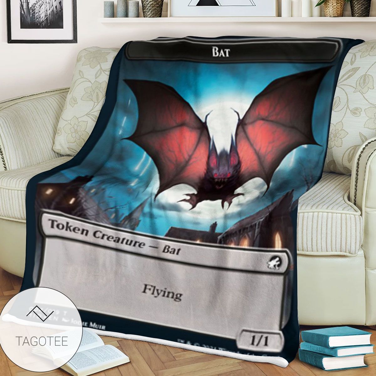 Tmid 4 Bat Mtg Game Magic The Gathering Blanket Tmid 4 Bat Mtg Game Magic The Gathering Blanket